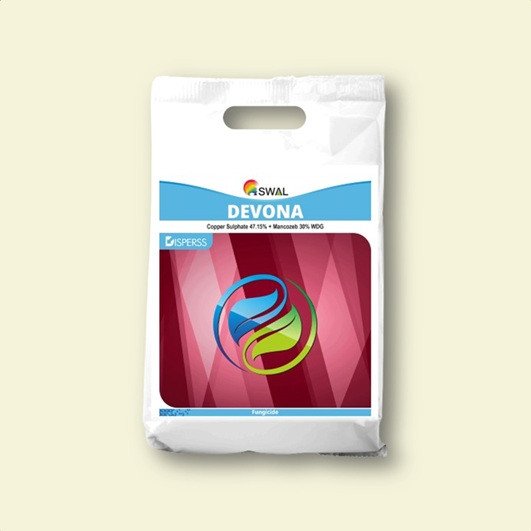 Swal Devona Fungicide (Copper Sulphate 47.15% + Mancozeb 30% WDG)