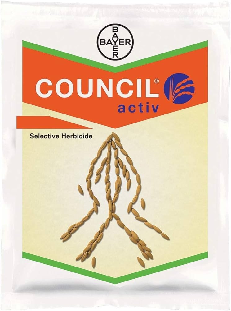 Bayer Council Active Triafamone 20% + Ethoxysulfuron 10% WG, Latest Post Emergent Rice Herbicide.