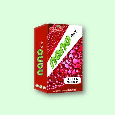 Geolife Nano NPK 00:52:34 Water Soluble Fertilizer
