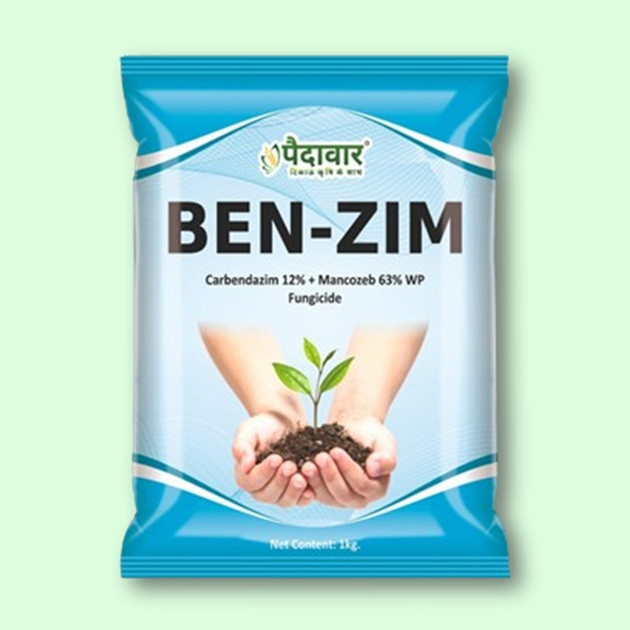Paidavaar Ben Zim Fungicide - Carbendazim 12%+ Mancozeb 63% WP