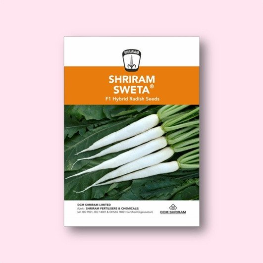 Shriram Sweta F1 Hybrid Radish Seed