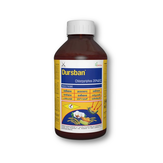 Crystal Dursban Insecticide - Chlorpyrifos 20% EC