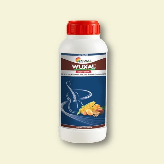 Swal Wuxal Macromix (NPK 11:11:8 fortified Zinc & Boron Suspension) Plant growth regulator (PGR)