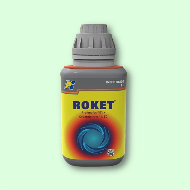 PI Roket Insecticide - Profenofos 40% + Cypermethrin 4% EC