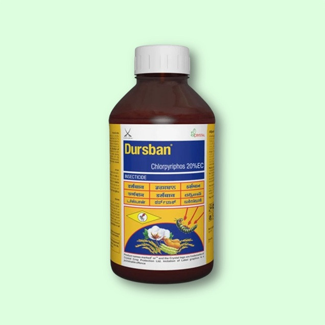 Crystal Dursban Insecticide - Chlorpyrifos 20% EC