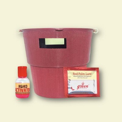Bucket Trap with Red Palm Weevil Lure